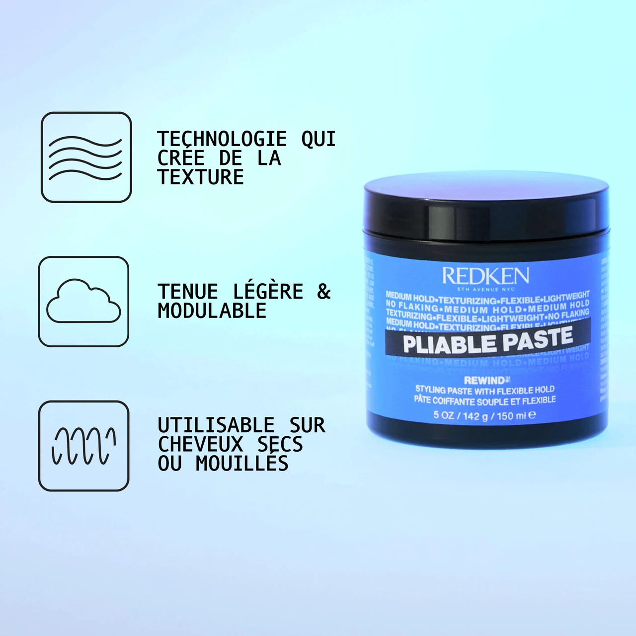 Pliable Paste Redken 150ml – Image 2