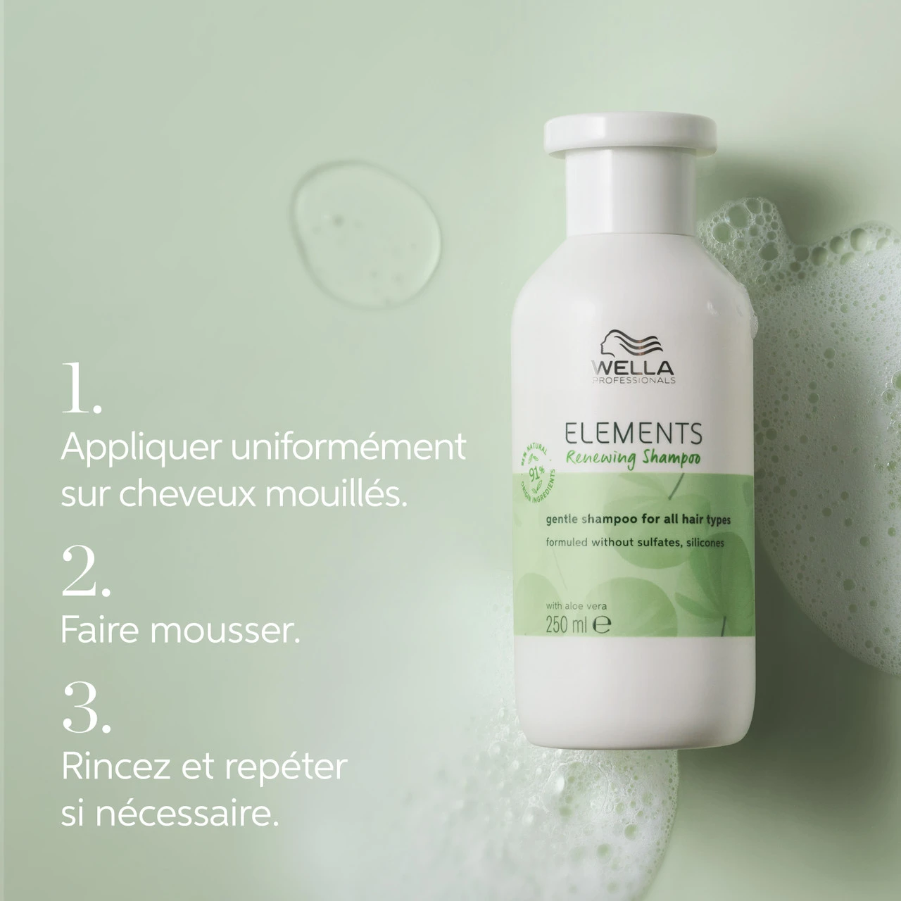 Elements Shampoing Renewing Wella 1000ml – Image 5