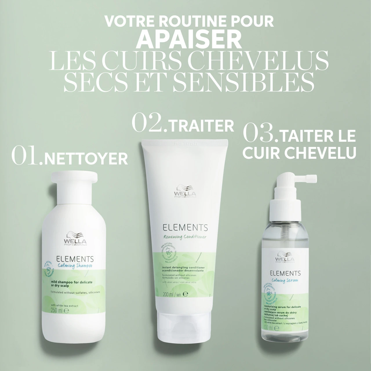 Elements Sérum Calming Wella 100ml – Image 6