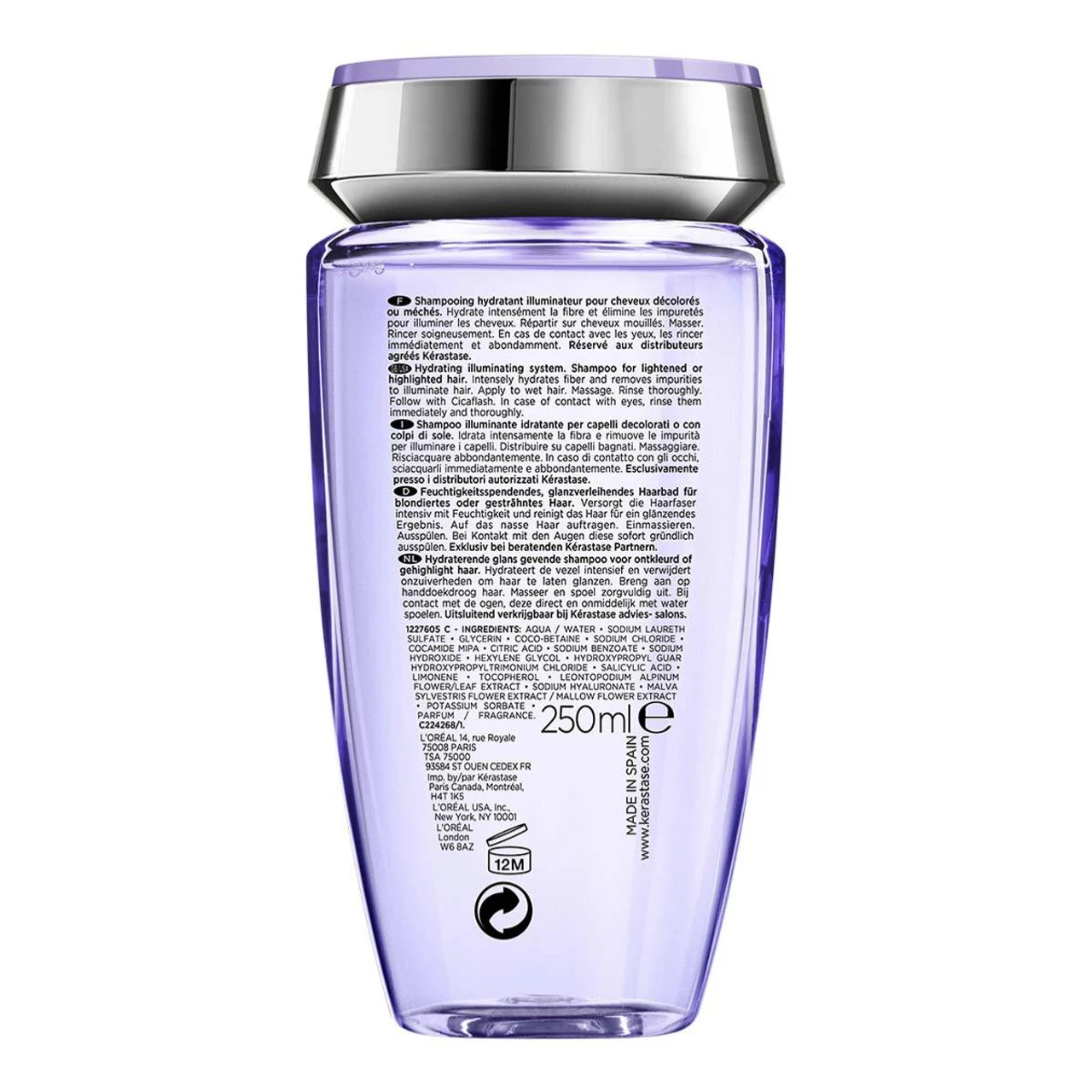 Bain Lumière Blond Absolu Kérastase 250ml – Image 2