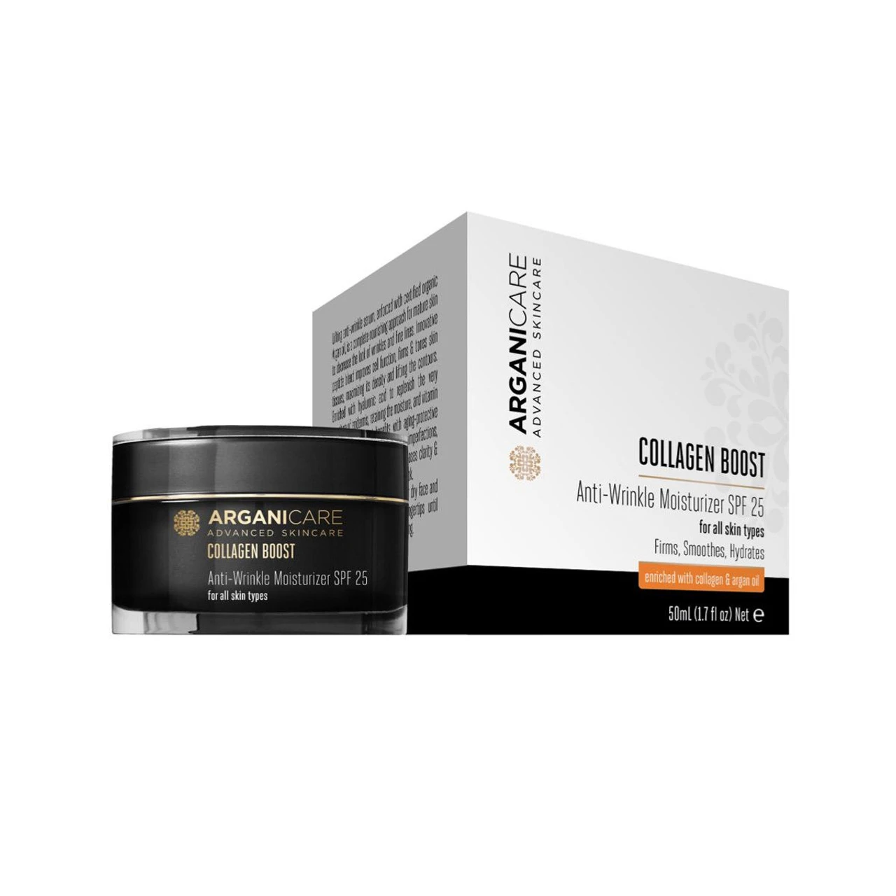 Crème Anti-Rides SPF 25 50 Ml - Arganicare