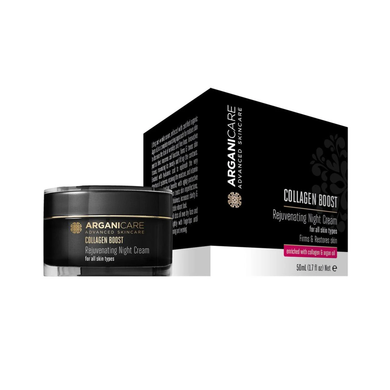 Crème De Nuit Rajeunissante 50 Ml - Arganicare