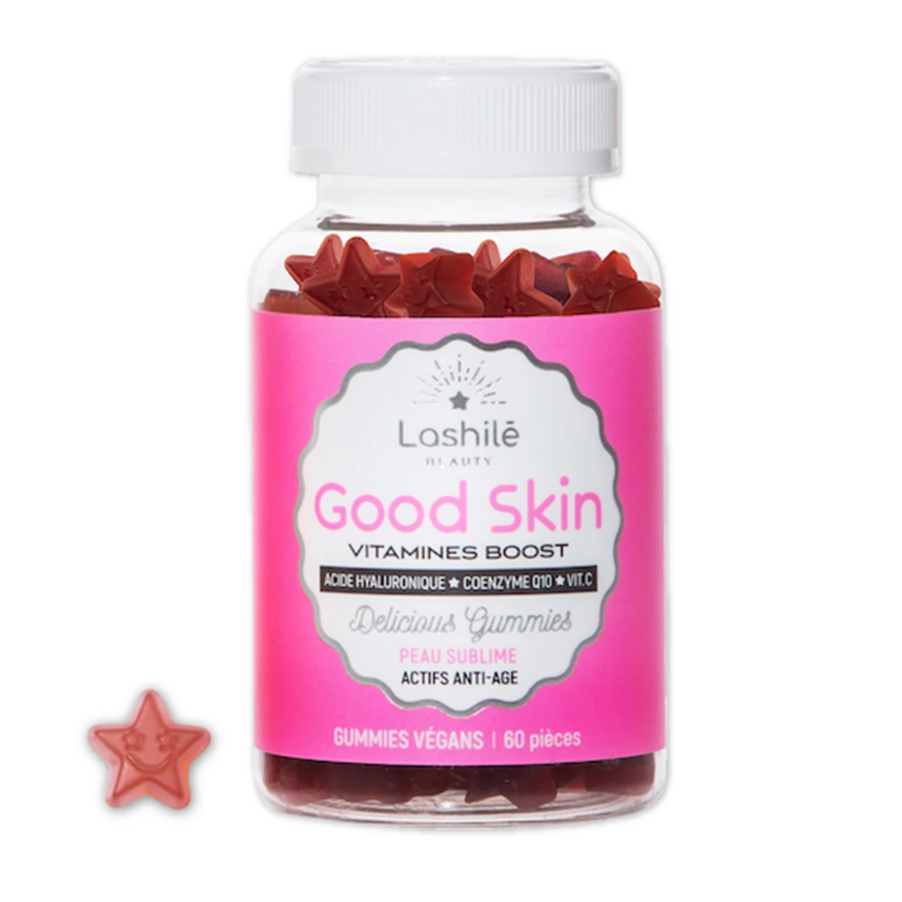 Gummies Vegan Good Skin Vitamines Boost Lashilé X60 – Image 3