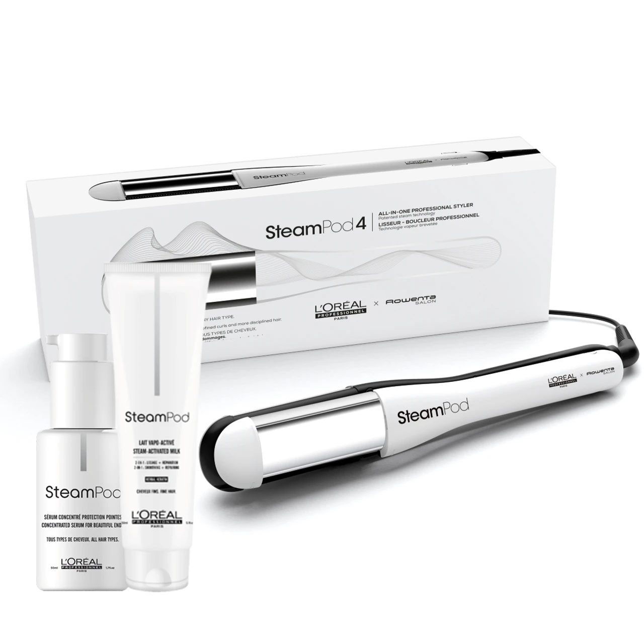 Pack Steampod 4 Cheveux Fins L'Oréal Professionnel