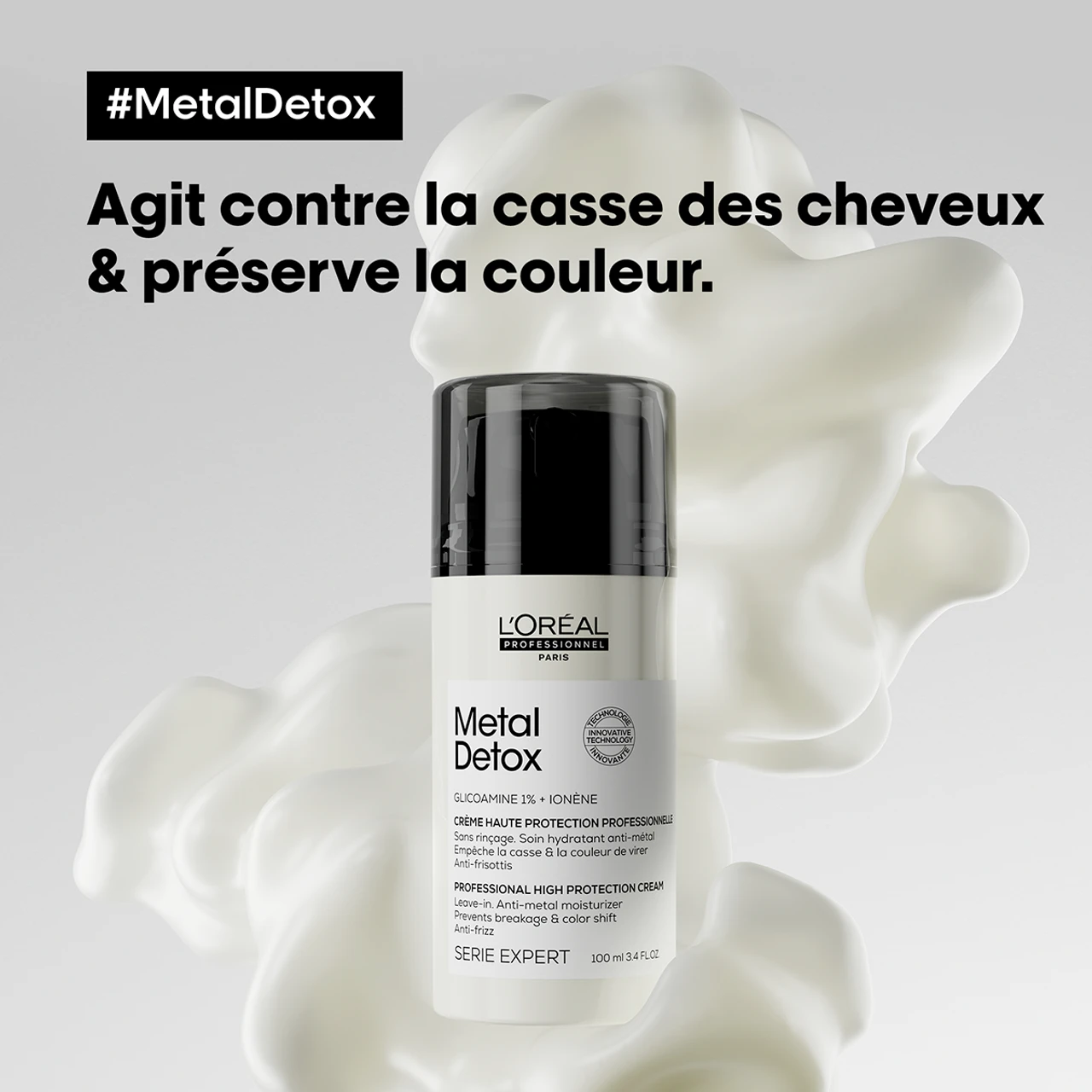Metal Detox Crèmes Haute Protection L'Oréal 100ml – Image 2
