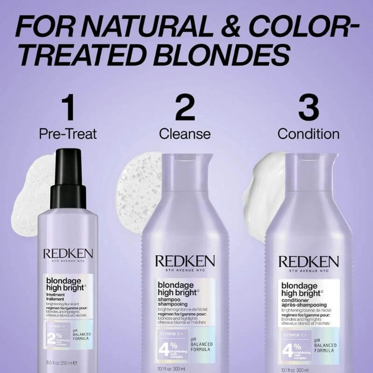 Conditionner Blondage High Bright Redken 1000ml – Image 4