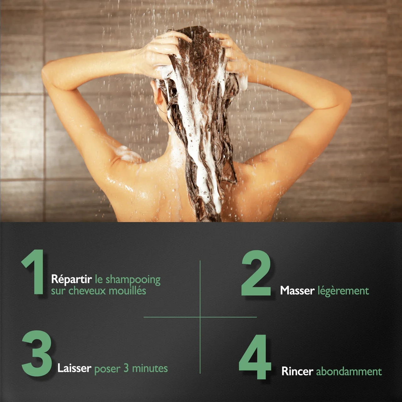 Shampooing Keratin Force Eugène Perma 1000ml – Image 3