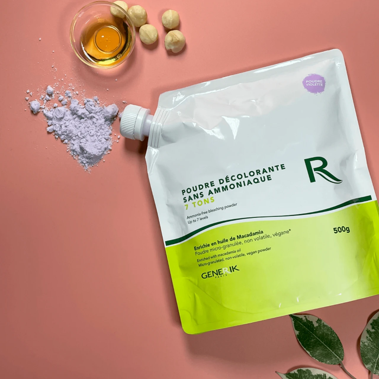 Poudre Décolorante Sans Ammoniaque 7 Tons Generik 500g – Image 2