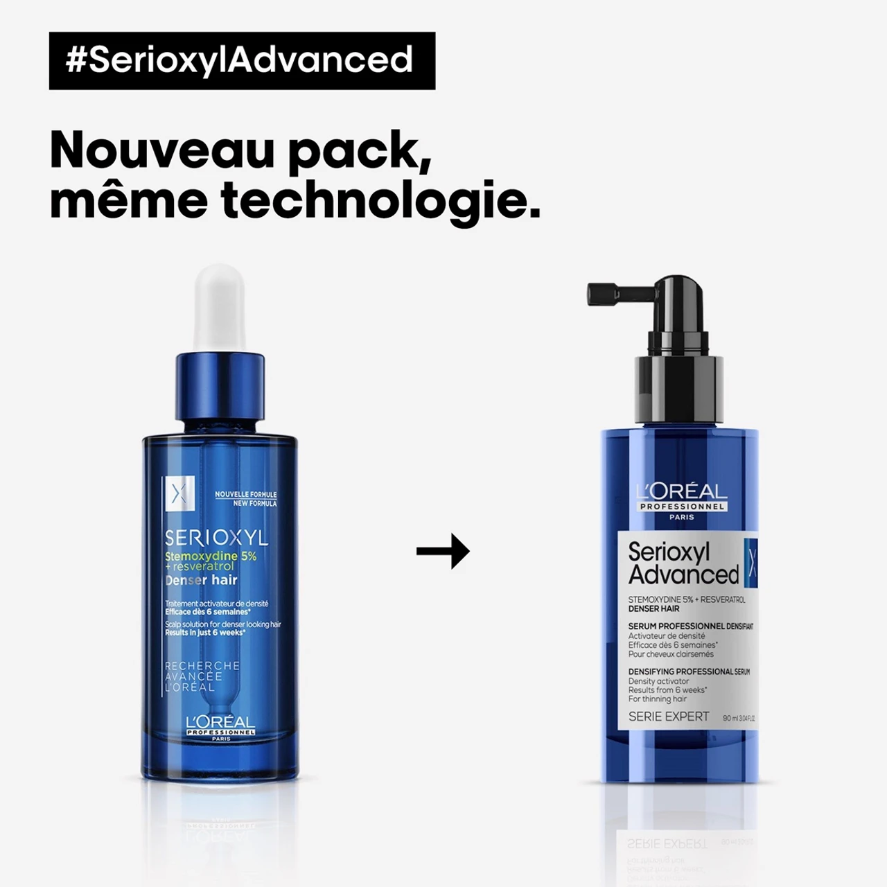 Sérum Densifiant Serioxyl Advanced L'Oréal 90ml – Image 2