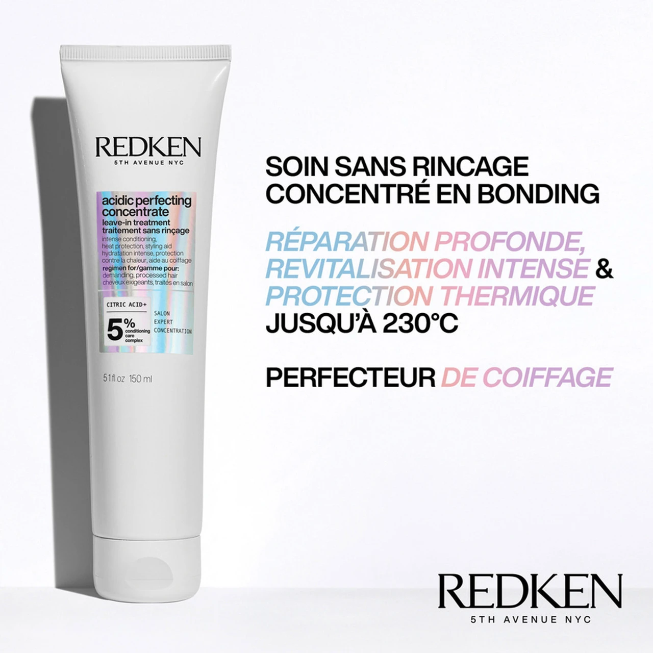 Traitement Sans Rinçage Acidic Perfecting Concentrate Redken 150ml – Image 4